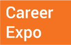 Career Expo text box with link to page and registration